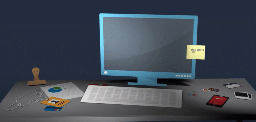 Clean-Desk-Policy: Einfache Anleitung zu mehr Datenschutz 1 Awareness Training & Phishing - CleanDesk