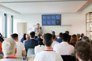 David Scribane bei einer Security Awareness Schulung