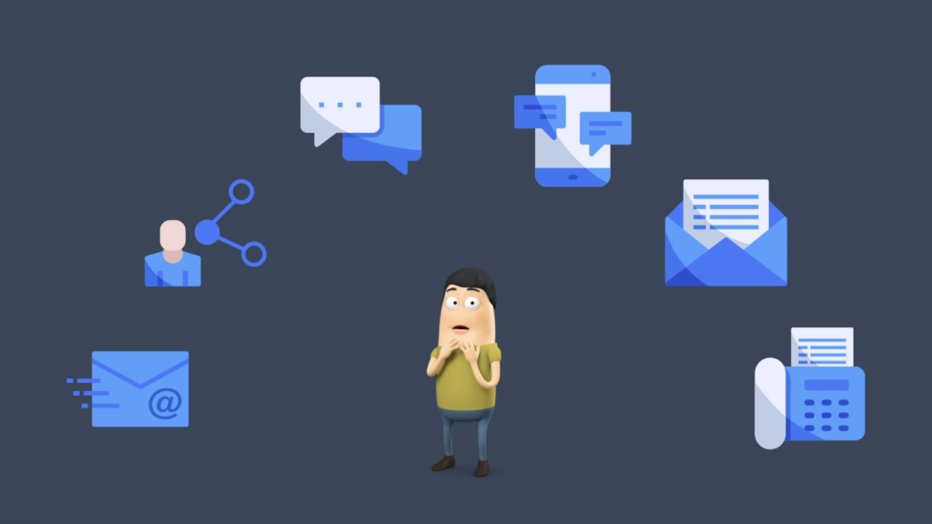 Phishing-Simulation allein reicht nicht: Warum Beratung den entscheidenden Unterschied macht 2 Phishing kommt über soziale Netzwerke, Messenger-Dienste, per SMS, Brief oder Fax.